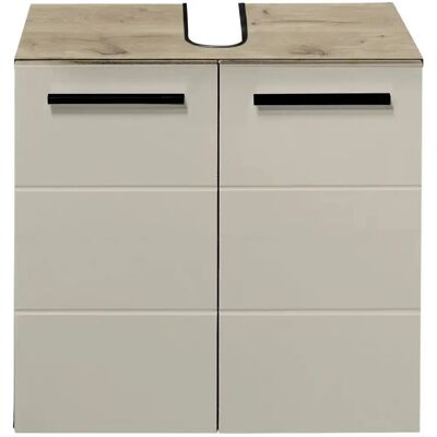 Sconto Gols Beiger Badezimmerunterschrank 60x62x31 cm Sconto Gols Beiger Badezimmerunterschrank 60x62x31 cm