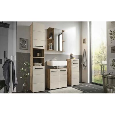 Sconto Gols Holz Spiegelkabinet - Badezimmeraufbewahrung Sconto Gols Holz Spiegelkabinet - Badezimmeraufbewahrung