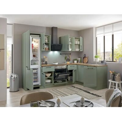 BALCULINA - Marsi - Front schilfgrün - Corner Kitchen BALCULINA - Marsi - Front schilfgrün - Corner Kitchen