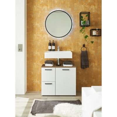 BALCULINA - Vanice - weiß/evoke Eiche - Badezimmerunterschrank BALCULINA - Vanice - weiß/evoke Eiche - Badezimmerunterschrank
