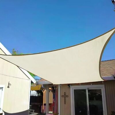 ModernHome Wodoszczelny kwadratowy parawan słoneczny 5x5m - Ochrona UV ModernHome Wodoszczelny kwadratowy parawan słoneczny 5x5m - Ochrona UV