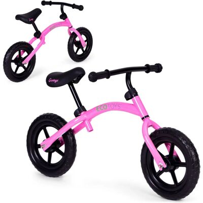 ECOTOYS Balansfiets - roze - 49 x 93 x 55 cm - 3+ jaar ECOTOYS Balansfiets - roze - 49 x 93 x 55 cm - 3+ jaar