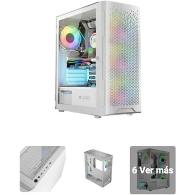 Logic ARAMIS ARGB MINIDI USB 3.0 Gehäuse - Weiß Logic ARAMIS ARGB MINIDI USB 3.0 Gehäuse - Weiß
