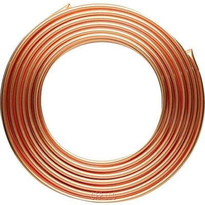 WP Modelo 8,00mm Tubo de freio de cobre - 5m WP Modelo 8,00mm Tubo de freio de cobre - 5m