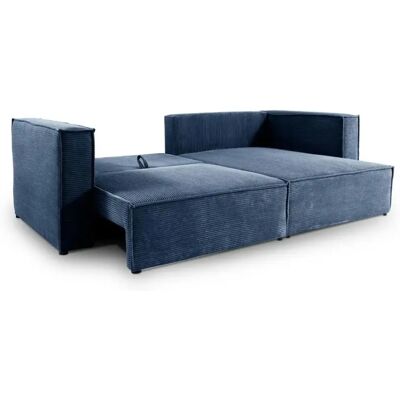 KEYMON - Keymon - Beige - Velours - Schlafsofa KEYMON - Keymon - Beige - Velours - Schlafsofa