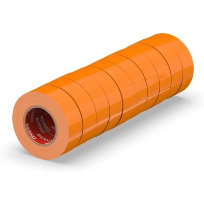 ERKO 15mm x 10m Elektrisk isoleringstejp - Professionell kvalitet ERKO 15mm x 10m Elektrisk isoleringstejp - Professionell kvalitet