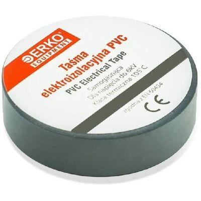 Nastro isolante elettrico grigio ERKO - 15 mm x 10 m - Nastro isolante Nastro isolante elettrico grigio ERKO - 15 mm x 10 m - Nastro isolante