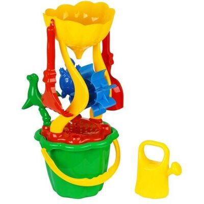 Baczek N08 0904 Jouet de Bac à Sable - Buse Pivotante, Ensemble 7 Pièces, Plastique Durable - Publicité Baczek N08 0904 Jouet de Bac à Sable - Buse Pivotante, Ensemble 7 Pièces, Plastique Durable - Publicité