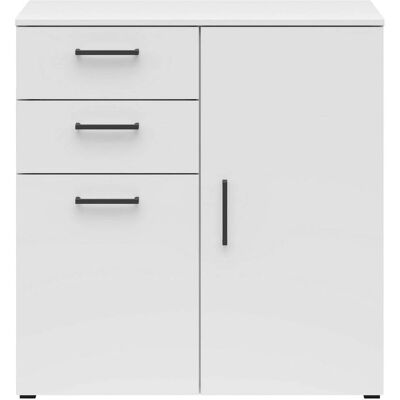 Carryhome Weiße Kommode - 80/83/40 cm Carryhome Weiße Kommode - 80/83/40 cm