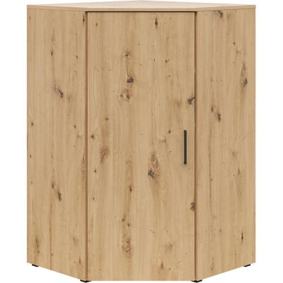Carryhome Kézműves tölgy sarokszekrény - 101x115x79 cm Carryhome Kézműves tölgy sarokszekrény - 101x115x79 cm