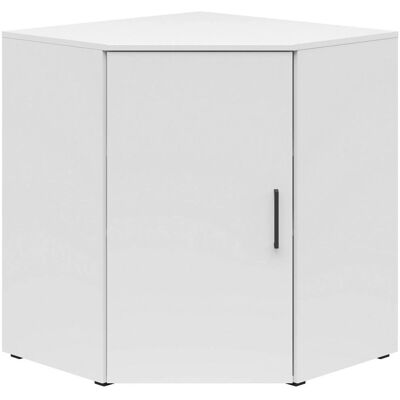 Carryhome Eckschrank - Weiß - 71,5/83/71,5 cm Carryhome Eckschrank - Weiß - 71,5/83/71,5 cm
