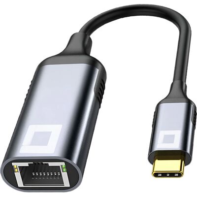 CO2 - USB-C Ethernet - Gigabit - RJ45 - Adaptateur - Publicité CO2 - USB-C Ethernet - Gigabit - RJ45 - Adaptateur - Publicité