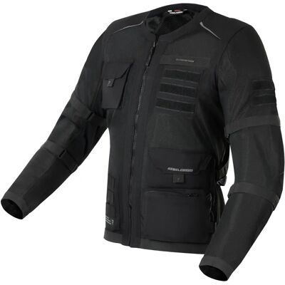 Rebelhorn - Brutale - Negro - 4XL - Chaqueta de moto Rebelhorn - Brutale - Negro - 4XL - Chaqueta de moto