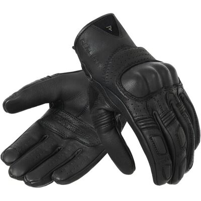 Guanti da moto Rebelhorn Thug II - Pelle di capra di alta qualità, protezione nocche, touchscreen Guanti da moto Rebelhorn Thug II - Pelle di capra di alta qualità, protezione nocche, touchscreen