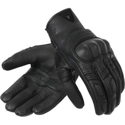 Guanti da moto Rebelhorn Thug II - Pelle di capra di alta qualità, protezione nocche, touchscreen Guanti da moto Rebelhorn Thug II - Pelle di capra di alta qualità, protezione nocche, touchscreen