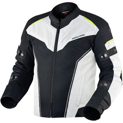 Giacca Moto Rebelhorn HIFLOW IV - Tessuto, Giallo Fluo, XS Giacca Moto Rebelhorn HIFLOW IV - Tessuto, Giallo Fluo, XS