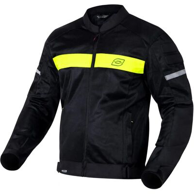 Ozone - Dart - Noir Néon Jaune - 9XL - Motorcycle Jacket - Publicité Ozone - Dart - Noir Néon Jaune - 9XL - Motorcycle Jacket - Publicité