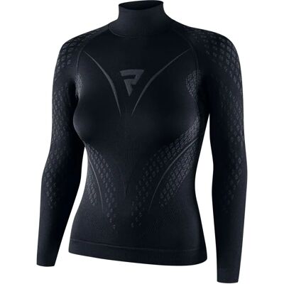 Rebelhorn Therm II Donna Maglietta Termica Nero-Gri - Maglietta Termica Rebelhorn Therm II Donna Maglietta Termica Nero-Gri - Maglietta Termica