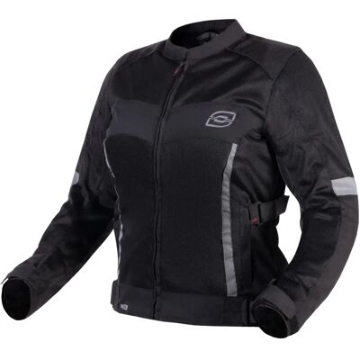 Veste Moto Noire Ozone Dart - Respirante, Protections CE, Reflecteur - Veste de Moto - Publicité Veste Moto Noire Ozone Dart - Respirante, Protections CE, Reflecteur - Veste de Moto - Publicité
