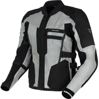 Chaqueta de Moto Rebelhorn SCANDAL II Plata/Negro - Transpirable, Protecciones Ajustables Chaqueta de Moto Rebelhorn SCANDAL II Plata/Negro - Transpirable, Protecciones Ajustables