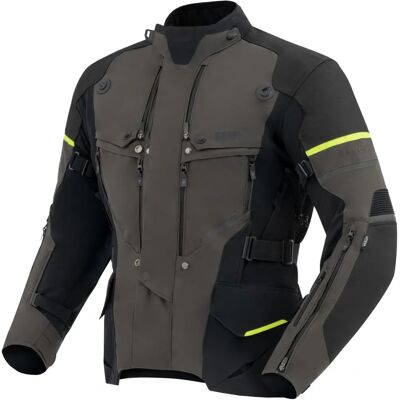 Giacca Moto Rebelhorn Range Antracite Nero Fluo - Touring Giacca Moto Rebelhorn Range Antracite Nero Fluo - Touring