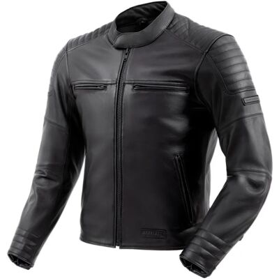 Giacca moto in pelle Rebelhorn Hunter II - Nero, 4XL, 185-187 cm Giacca moto in pelle Rebelhorn Hunter II - Nero, 4XL, 185-187 cm