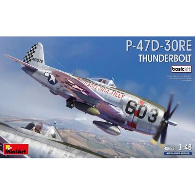 Mini Art P-47D-30RE THUNDERBOLT - Kit modellino 1:48 Mini Art P-47D-30RE THUNDERBOLT - Kit modellino 1:48
