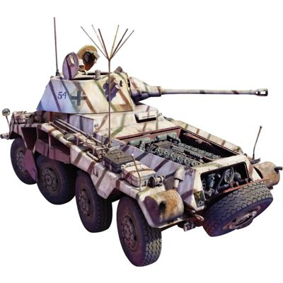 Miniart Sd.Kfz. 234/2 Puma Interior Kit - Military Model Kit Miniart Sd.Kfz. 234/2 Puma Interior Kit - Military Model Kit