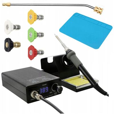 Rosfix - T12OAO - Naranja OLED - Lanza 30° - Estación de soldadura Rosfix - T12OAO - Naranja OLED - Lanza 30° - Estación de soldadura