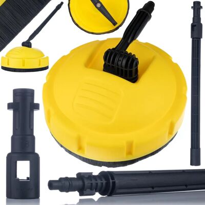 Szczotka czyszcząca T-racer cube - Do użytku na zewnątrz dla Karcher, Black & Decker, Lavor, VAX Szczotka czyszcząca T-racer cube - Do użytku na zewnątrz dla Karcher, Black & Decker, Lavor, VAX