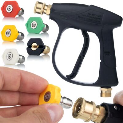 Rosfix - Pistola 22mm 4350PSI - 22mm - Zestaw pistoleci do myjki ciśnieniowej Rosfix - Pistola 22mm 4350PSI - 22mm - Zestaw pistoleci do myjki ciśnieniowej