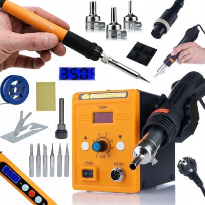 Rosfix - 858D - 700W - 100-500°C - Stacja lutownicza Rosfix - 858D - 700W - 100-500°C - Stacja lutownicza