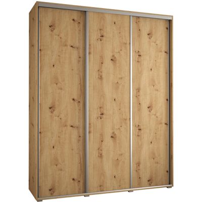 ABIKSMEBLE - DAVOS - Argent - Version 1 - Armoire - Publicité ABIKSMEBLE - DAVOS - Argent - Version 1 - Armoire - Publicité