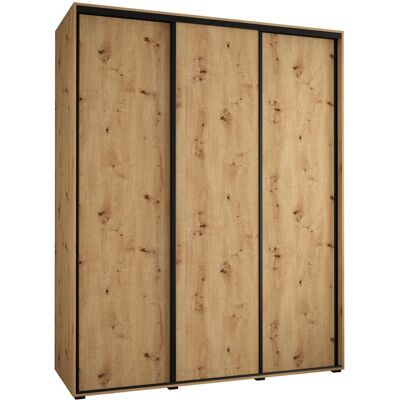 ABIKS MEBLE Armoire Coulissante Davos 1 - Design Européen Moderne - Publicité ABIKS MEBLE Armoire Coulissante Davos 1 - Design Européen Moderne - Publicité