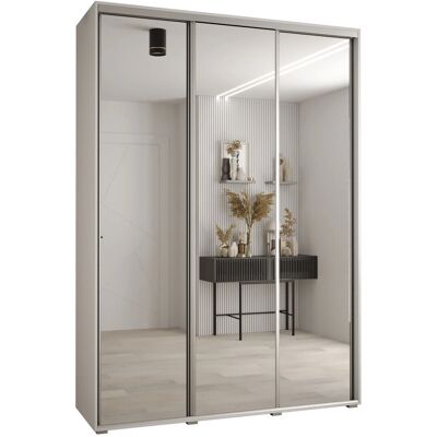 Abiks Möbel - Davos - Argent - Armoire - Publicité Abiks Möbel - Davos - Argent - Armoire - Publicité