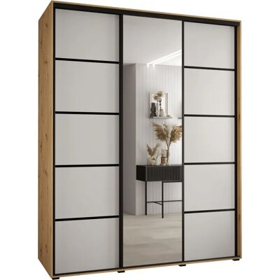 Armoire coulissante Davos 5 d'Abiks Möbel - Design Européen Moderne - Publicité Armoire coulissante Davos 5 d'Abiks Möbel - Design Européen Moderne - Publicité