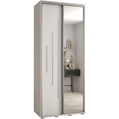 Abiks Möbel - ARMOIRE DAVOS 13 - 235,2 cm - 110 cm - Garde-robe - Publicité Abiks Möbel - ARMOIRE DAVOS 13 - 235,2 cm - 110 cm - Garde-robe - Publicité