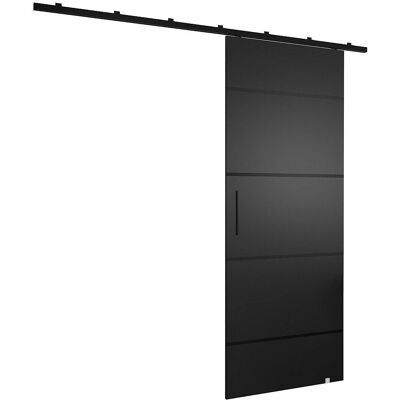 Abiks Möbel - Zonda IV - Noir - 90x204 cm - Porte coulissante - Publicité Abiks Möbel - Zonda IV - Noir - 90x204 cm - Porte coulissante - Publicité