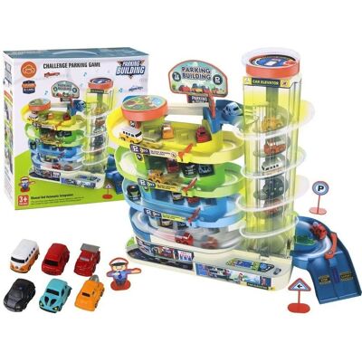 Leantoys - Parking wielopoziomowy dla aut - Światła Leantoys - Parking wielopoziomowy dla aut - Światła
