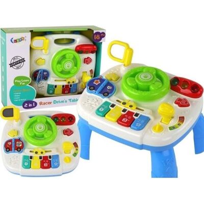 Lean Toys Interaktiver Lehrtisch - Lernspielzeug für Kleinkinder Lean Toys Interaktiver Lehrtisch - Lernspielzeug für Kleinkinder