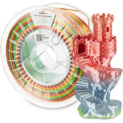 Spectrum Filaments 81016 Materiale di stampa 3D Acido Polilattico (PLA), Seta Multicolore Spectrum Filaments 81016 Materiale di stampa 3D Acido Polilattico (PLA), Seta Multicolore