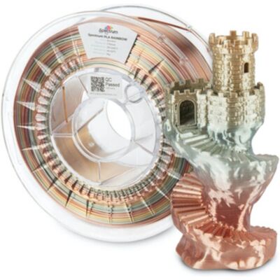Spectrum Filament 81021 Seidenglatt Mehrfarbig PLA - 3D-Druckmaterial Spectrum Filament 81021 Seidenglatt Mehrfarbig PLA - 3D-Druckmaterial