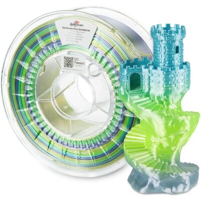 Spectrum Filaments - PLA Rainbow Frost - 1.75mm - Filament Spectrum Filaments - PLA Rainbow Frost - 1.75mm - Filament