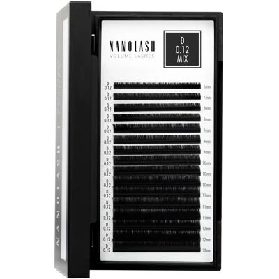 Nanolash Volumen Wimpern - D Biegung 6-13mm Nanolash Volumen Wimpern - D Biegung 6-13mm