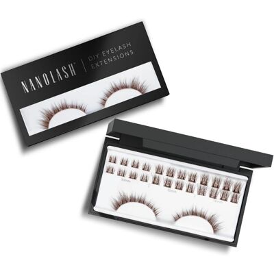 NANOLASH Brown Cluster False Eyelashes NANOLASH Brown Cluster False Eyelashes