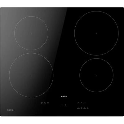 Amica DI 6410 PPB Placa de Inducción Negra Amica DI 6410 PPB Placa de Inducción Negra