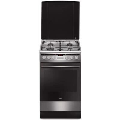 Amica 57GEH2.33HZpTa - Acero inoxidable - Cocina independiente Amica 57GEH2.33HZpTa - Acero inoxidable - Cocina independiente