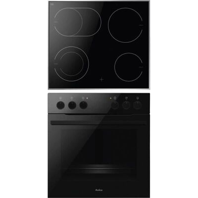 Amica - EHCX 933 000 S - Schwarz - Kochgeräteset Amica - EHCX 933 000 S - Schwarz - Kochgeräteset