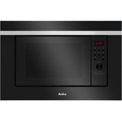 Microondas Combinado Integrado Amica AMGB20E2GB F-TYPE 20 L 700 W Negro Microondas Combinado Integrado Amica AMGB20E2GB F-TYPE 20 L 700 W Negro