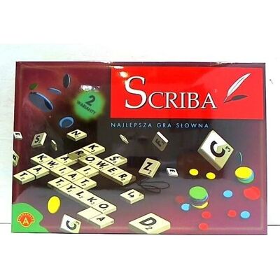 Pricenet ALEXANDER Scriba - Gra słowna dla 1-4 graczy Pricenet ALEXANDER Scriba - Gra słowna dla 1-4 graczy